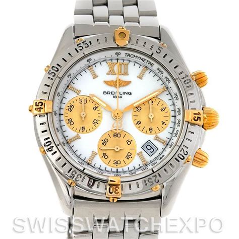 breitling 3001|Breitling Windrider Steel and Gold (two tone) B55048.